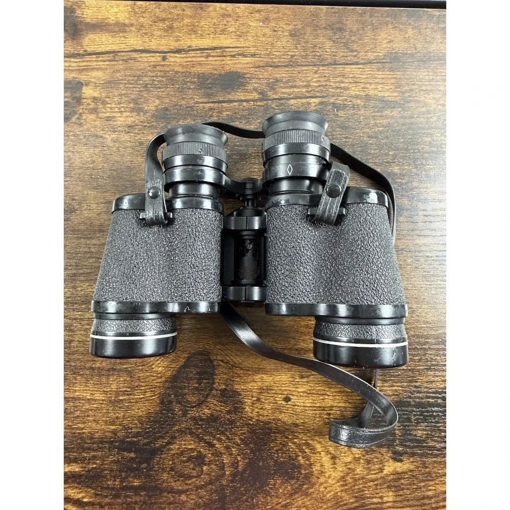 Vintage Tasco Binoculars 7x35mm w/Zip‎ Case 346ft-1000yds 115m 1000m